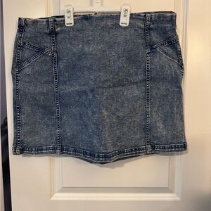 Wild Fable Blue Pencil Mini Skirt Casual